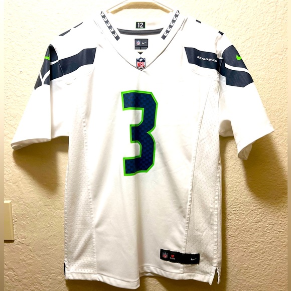 Nike Other - Nike On Field Wilson 3 Seattle Seahawks NFL players Jersey boys Size Large
